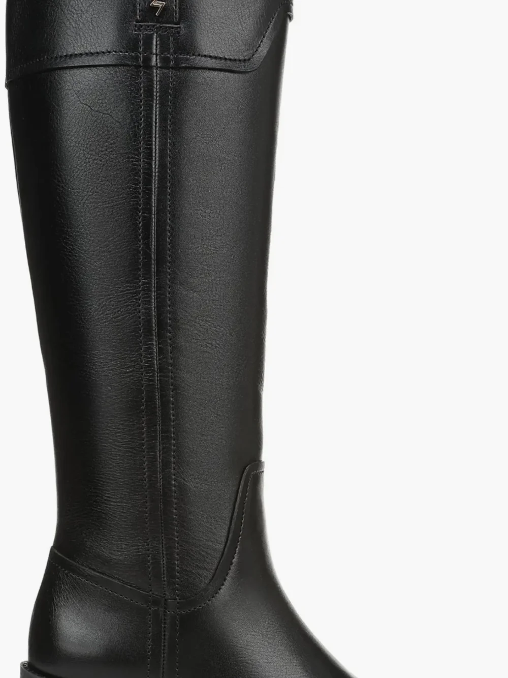 Naturalizer Black Tall Leather Over-The-Knee Boots